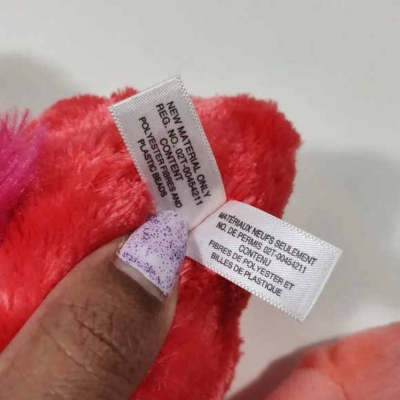 Ty Beanie Boos Gilda Flamingo Bird Plush Pink Stuffed Animal Toy 2017 FLAW - Picture 8 of 8